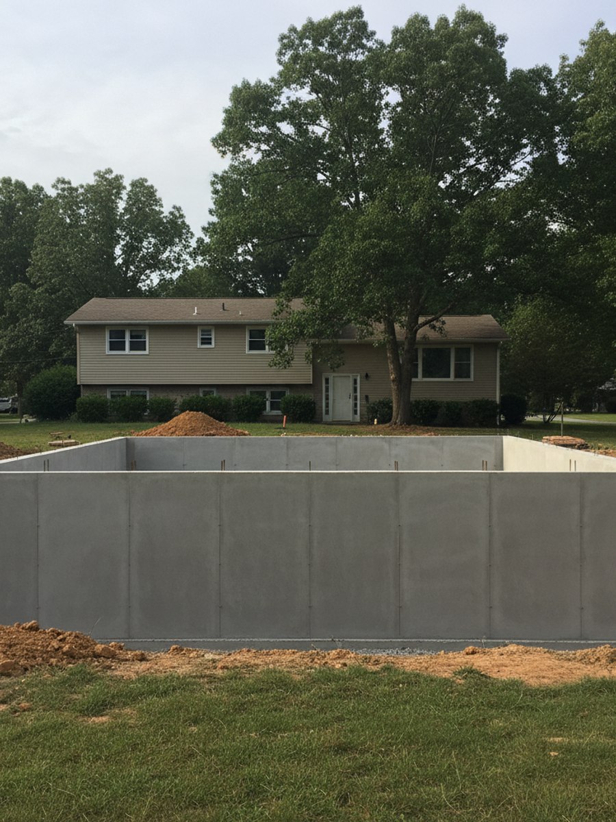 Stamped Concrete completed by Summit Concrete Solutions in Lynchburg, VA