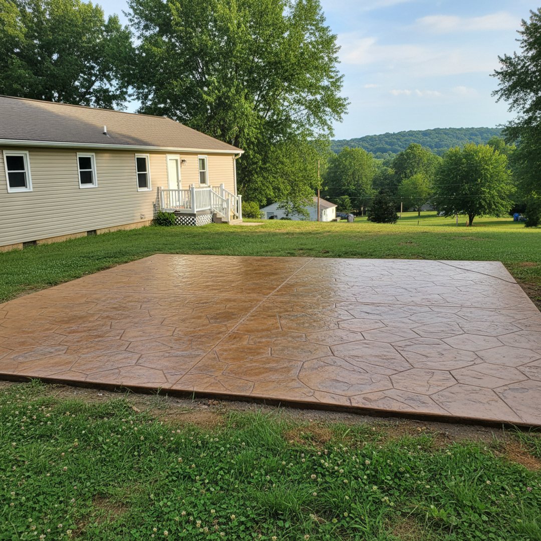 Concrete Resurfacing completed by Summit Concrete Solutions in Moneta, VA