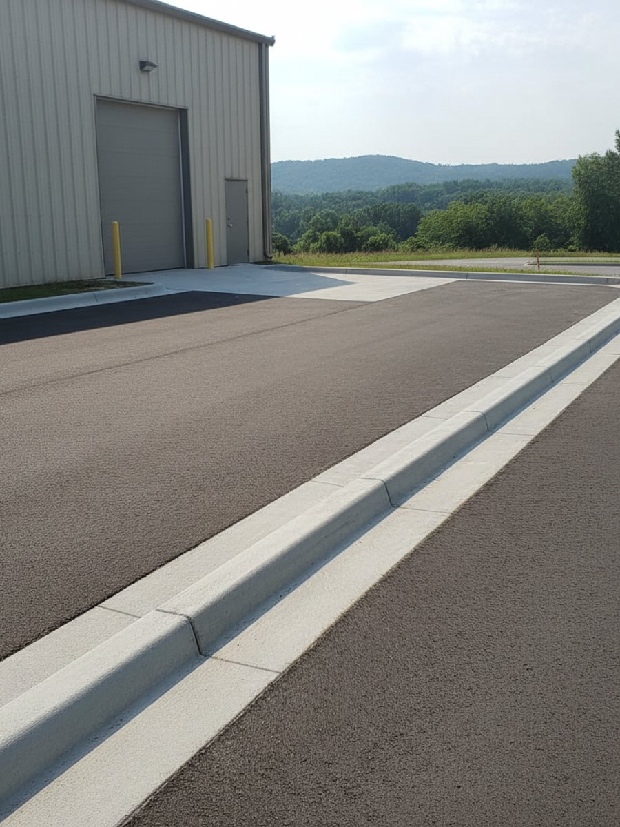 Exposed Aggregate Concrete completed by Summit Concrete Solutions in Hardy, VA