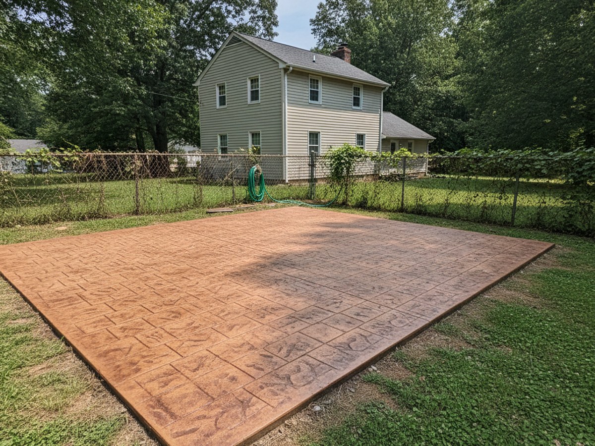 Concrete Retaining Walls completed by Summit Concrete Solutions in Bedford, VA